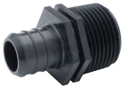 (Crimp) QickSert Polymer Elbow - 1-Inch Barb