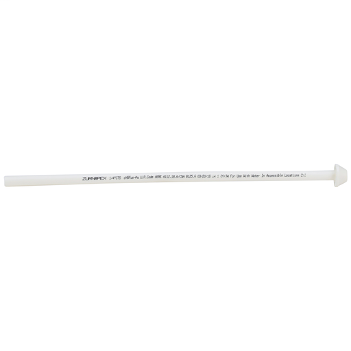 Potable (Non-Barrier) Piping - Red, 1/2-Inch x 20 Feet, Straight Length