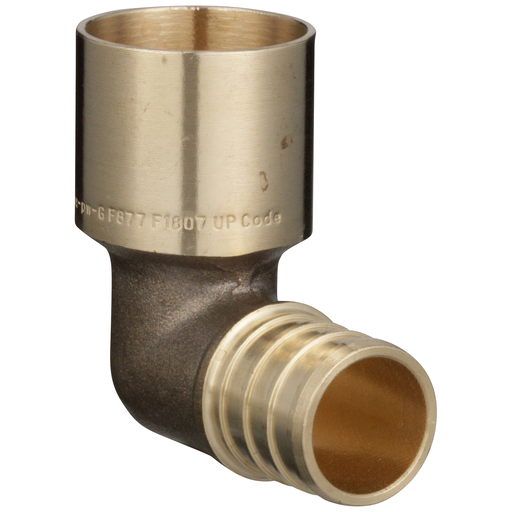 (Crimp) XL Brass Couplings - Small Diameter, 2-Inch Barb x 1-Inch Barb