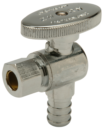 (Crimp) XL Brass Tee – Large Diameter, 1-1/2-Inch Barb x 1-Inch Barb x 3/4-Inch Barb