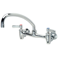 Z843J1-XL - AquaSpec® wall-mount sink faucet with 9-1/2" tubular spout and lever handles (lead free)