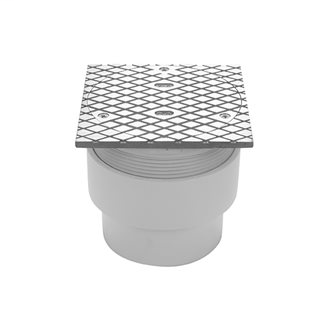 CO1-NH2 - Adjustable Finished Area Cleanout with 2" No-Hub Outlet