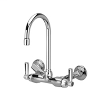Z841B1-XL - AquaSpec® wall-mount service sink faucet with 5-3/8" gooseneck and lever handles (lead free)