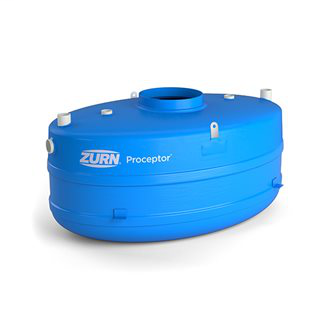 Proceptor OMC Gravity Oil Interceptor - Single Manway Fiberglass Gravity Oil Interceptor for IPC (All Sizes)