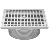 JP2280-S5 - Nickel Bronze 5", Square, Strainer Assembly