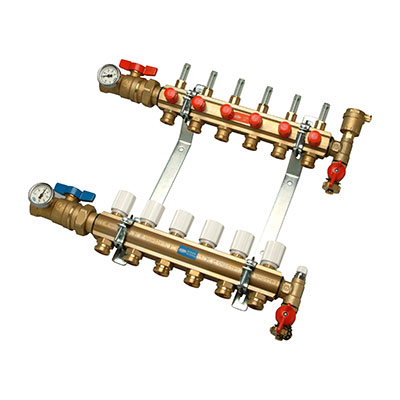 QHPM-__ Accuflow® Preassembled Radiant Heating Manifold