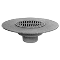 Z530 Wide Flange Deck Drain