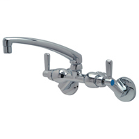 Z841G1 - AquaSpec® wall-mount service sink faucet with 8" cast spout and lever handles