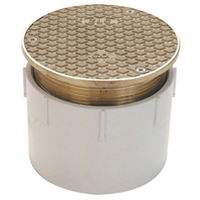 CO2450-AB2 - 2" ABS Adjustable Cleanout with Nickel Top