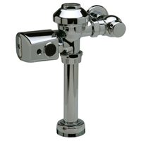 ZER6000PL-HET-CP Sensor Operated Battery Powered Flush Valve for Water Closets