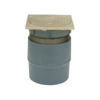 Z1400-SZ “Level-Trol” Square Adjustable Leveling Floor Cleanout