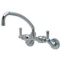 Z841J1 - AquaSpec® wall-mount service sink faucet with 9-1/2" tubular spout and lever handles