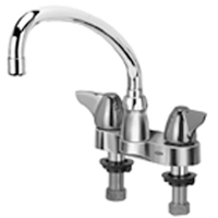 Z812J3-XL - AquaSpec® centerset 9-1/2" tubular spout with dome lever handles
