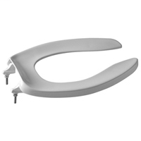 Z5955SS-EL-STS Open front less cover, heavy duty, with self sustaining stainless steel check hinge
