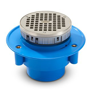 FR05NIP3S - 5" Round Nickel Bronze Floor Drain