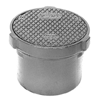 CO2430-PO4 - 4" Push-On Cleanout with Plastic Plug