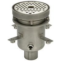 Z1810-6B 6" Diameter Adjustable Industrial Floor Drain