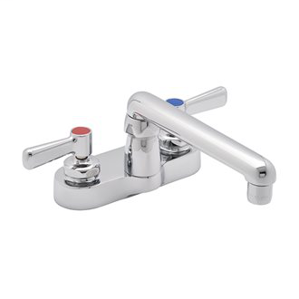 Z812F1-XL-TWM - AquaSpec® wall-mounted centerset 6" cast spout with lever handles