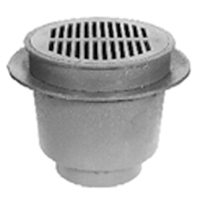 Z539 12" Heavy-Duty Drain with Deep Sump