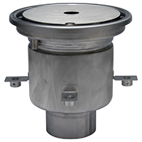 Z1830-8B 8" Diameter Deep Sump Industrial Floor Drain