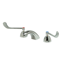 Z831R6-XL - AquaSpec® widespread faucet with 5" cast spout and 6" wrist blade handles
