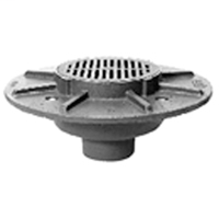 Z533 9" Heavy-Duty Parking Deck Drain with Support Flange