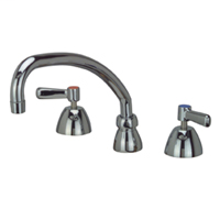 Z831J1 - AquaSpec® widespread faucet with 9-1/2" tubular spout and lever handles