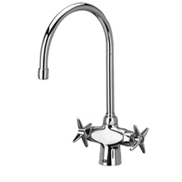 Z826C2-XL - AquaSpec® lab faucet with 8" gooseneck and cross handles