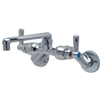 Z841F1 - AquaSpec® wall-mount service sink faucet with 6" cast spout and lever handles