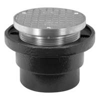 ZXN1612 (Canadian Market) - Adjustable Round Heavy-Duty Nickel Bronze Cleanout