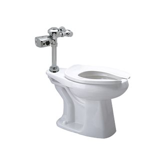 Z5665.444 1.1 gpf HET AV Battery Operated Sensor Diaphragm ADA Floor Mounted Toilet System