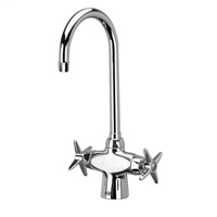 Z826B2-XL - AquaSpec® lab faucet with 5-3/8" gooseneck and cross handles