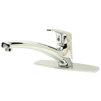 Z82300-XL-CP8-HS - AquaSpec® single-control deck-mount kitchen faucet with sprayer