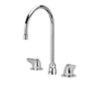 Z831C3-XL - AquaSpec® widespread faucet with 8" gooseneck and dome lever handles