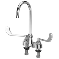 Z812B6-XL - AquaSpec® centerset 5-3/8" gooseneck faucet with 6" wrist blade handles
