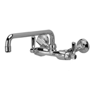 Z841H1-XL - AquaSpec® wall-mount service sink faucet with 12" tubular spout and lever handles (lead free)