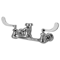 Z842L4 - AquaSpec® wall-mount sink faucet with 2-1/2" vacuum breaker spout and 4" wrist blade handles
